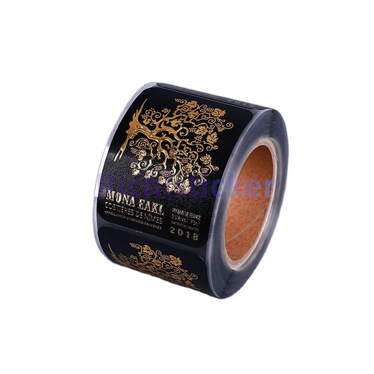 Self Adhesive Wine Label Stickers in Roll