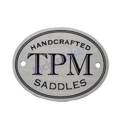 Fırçalanmış kazınmış paslanmaz çelik işaretler