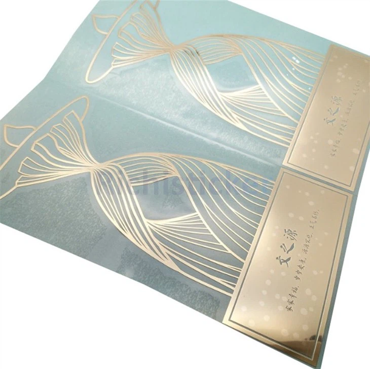 Electroformed Nickel Logo Transfer Sticker