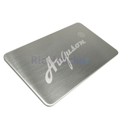 Lazer Gravür Logo Alüminyum Etiketler